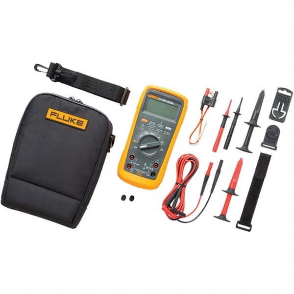 Fluke - Multimeters Multimeter Type: Digital; Digital Clamp Measures: Voltage; Resistance; Frequency; Capacitance; Diode Test; Continuity; Temperature - Americas Tooling