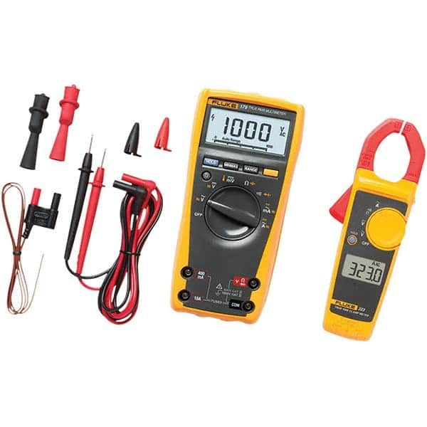 Fluke - Multimeters Multimeter Type: Digital; Digital Clamp Measures: Capacitance; Current; Frequency; Resistance; Temperature; Voltage - Americas Tooling