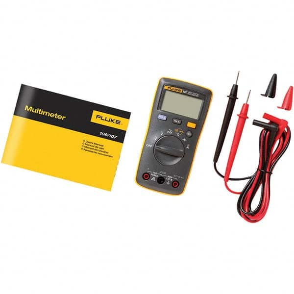 Fluke - Multimeters Multimeter Type: Digital Measures: Capacitance; Diode Test; Resistance; Voltage - Americas Tooling