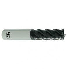 5/8" Dia. - 3-1/2" OAL - TIAlN CBD - .125 CR- Roughing End Mill - 4 FL - Americas Tooling