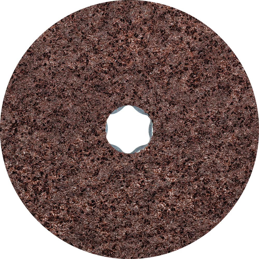 PFERD - Quick Change Discs; Disc Diameter (Inch): 5 ; Attaching System: COMBICLICK ; Abrasive Type: Non-Woven ; Abrasive Material: Aluminum Oxide ; Grade: Coarse ; Grit: 100 - Exact Industrial Supply