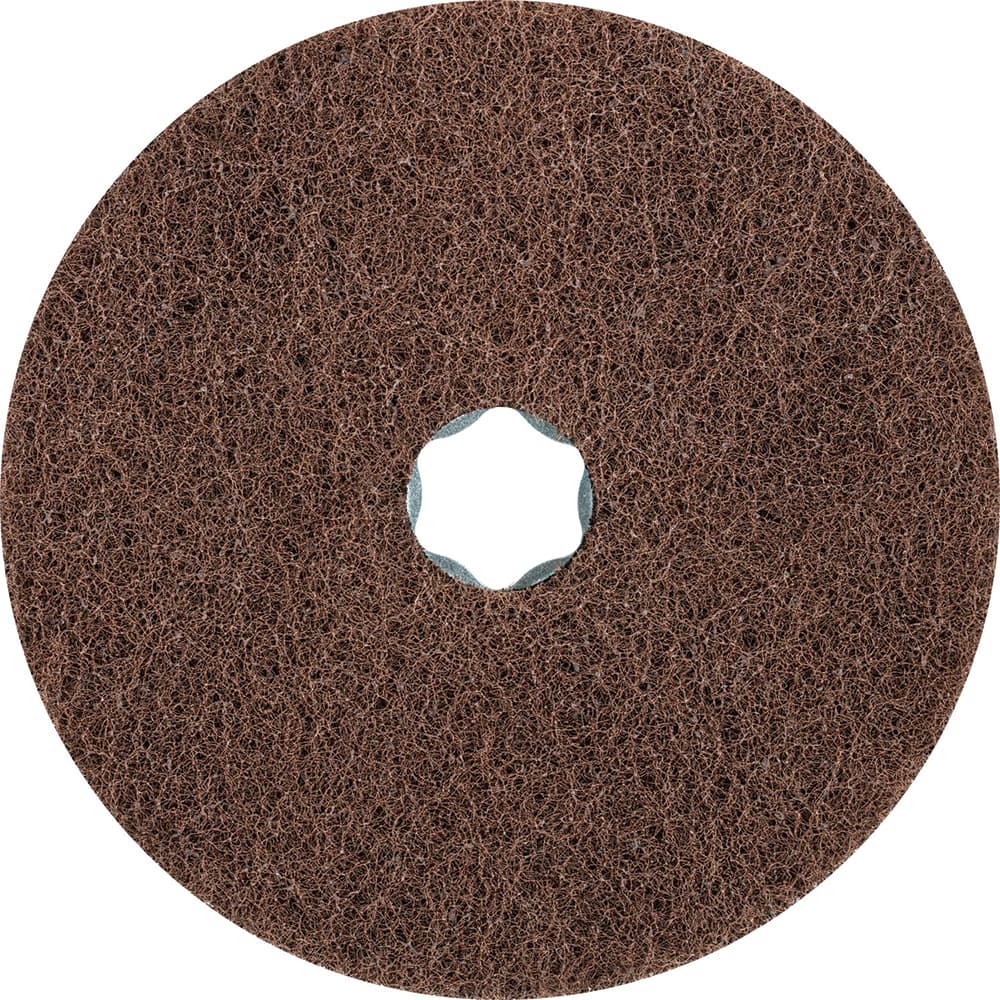 PFERD - Quick Change Discs; Disc Diameter (Inch): 5 ; Attaching System: COMBICLICK ; Abrasive Type: Non-Woven ; Abrasive Material: Aluminum Oxide ; Grade: Fine ; Grit: 180 - Exact Industrial Supply