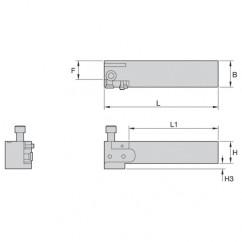 308148 .126 LH SUPPORT BLADE - Americas Tooling