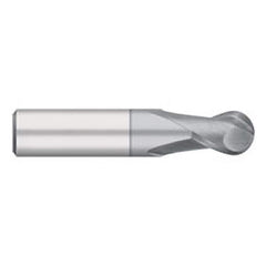 Titan USA - Ball End Mills; Mill Diameter (Decimal Inch): 0.0469 ; Number of Flutes: 2 ; Length of Cut (Decimal Inch): 0.0938 ; Material: Solid Carbide ; Overall Length (Inch): 1-1/2 ; Overall Length (Decimal Inch): 1.50000 - Exact Industrial Supply