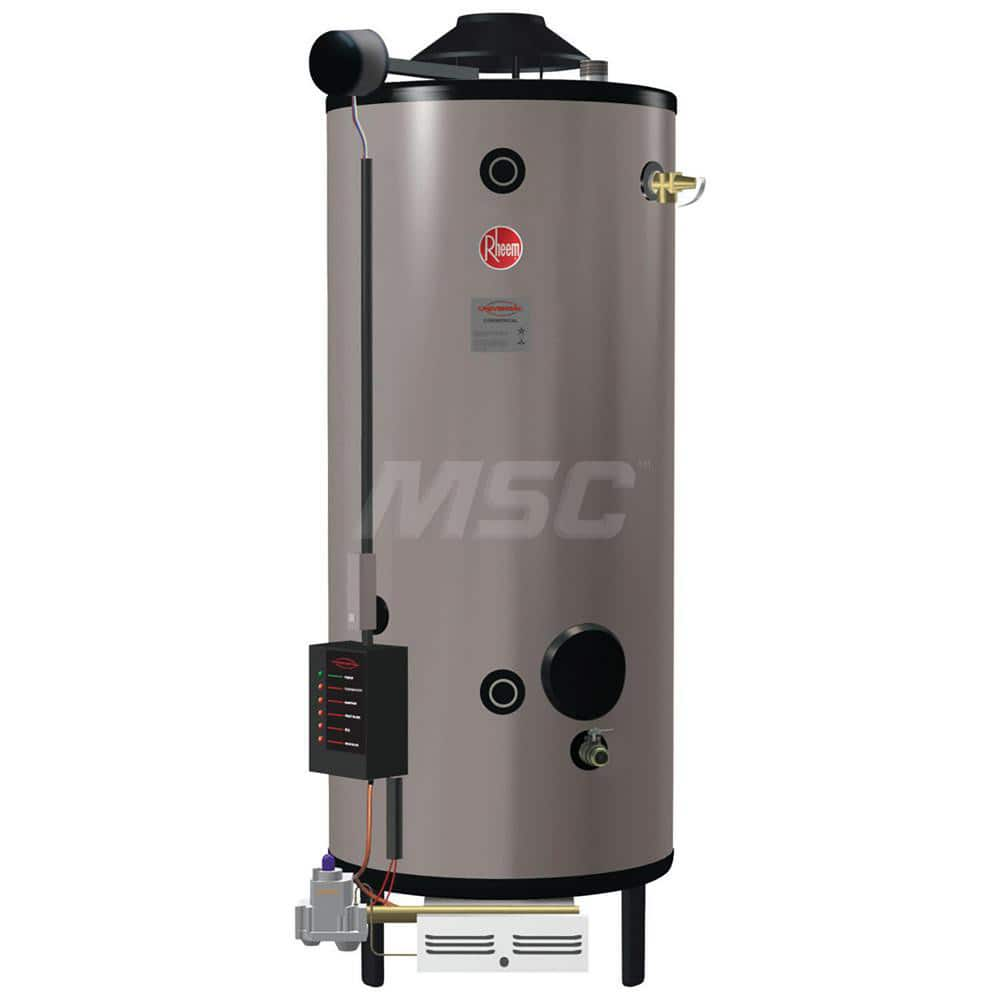 Gas Water Heaters; Commercial/Residential: Commercial; Commercial/Residential: Commercial; Type: Universal; Fuel Type: Natural Gas; Fuel Type: Natural Gas; Indoor or Outdoor: Indoor; Tankless: No; Tank Capacity (Gal.): 65.00; Temperature Rise: 140 ™F @ 24