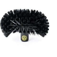 Scrub & Scouring Brushes; Type: Anti Static ESD Tank  Brush; Bristle Material: Nylon; Bristle Length (Inch): 1-9/16; Overall Length (Decimal Inch): 8.66000; Head Width (Inch): 5-33/64; Block/Handle Material: Polypropylene; Color: Black; Flagged: No; Descr