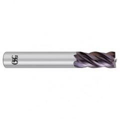 1/2 x 1/2 x 1 x 3 4Fl  Square Carbide End Mill - EXO - Americas Tooling