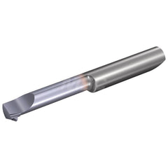 Single Point Threading Tools; Thread Type: Internal; Profile Angle: 4; Threading Diameter (mm): 6.50; Cutting Depth (mm): 16.00; Minimum Pitch (mm): 1.25; Maximum Pitch (mm): 1.25; Shank Diameter (mm): 6.0000; Maximum Reach (mm): 18.35; Manufacturer's Par