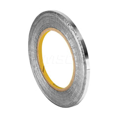 Duct Tape: 1/2″ Wide, 6.3 mil Thick, Lead Foil Rubber Adhesive, 15 lb/in Tensile Strength