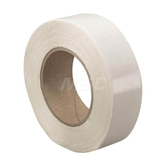 Translucent Double-Sided UPVC Tape: 3/4″ Wide, 36 yd Long, 8.5 mil Thick, Acrylic Adhesive