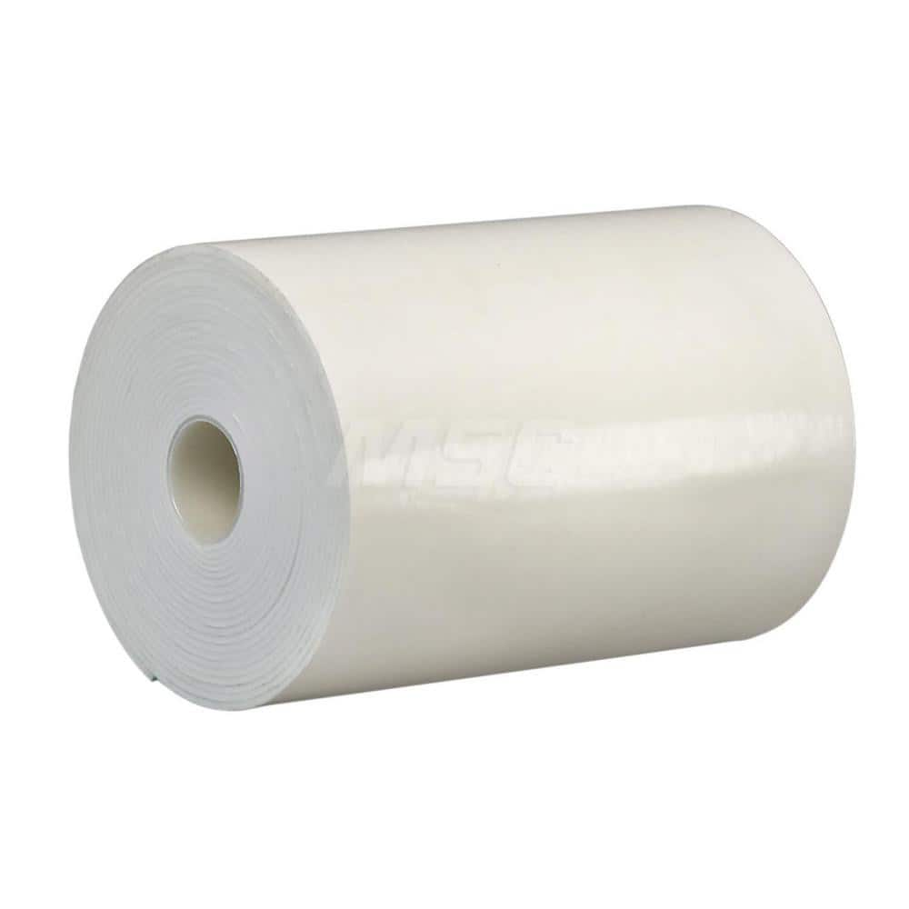 White Double-Sided Foam Tape: 3/4″ Wide, 5 yd Long, 45 mil Thick, Acrylic Adhesive