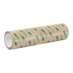 Adhesive Transfer Tape; Adhesive Material: Acrylic; Width (Inch): 1; Length (yd): 5.00; Thickness (mil): 5.2000; Minimum Operating Temperature (F): -40.000; Maximum Operating Temperature (F): 400.000; Color: Clear; Liner Material: Kraft Paper; Series: 468