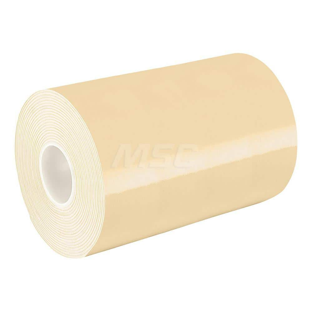 White Double-Sided Polyethylene Foam Tape: 12″ Wide, 5 yd Long, 62 mil Thick, Acrylic Adhesive