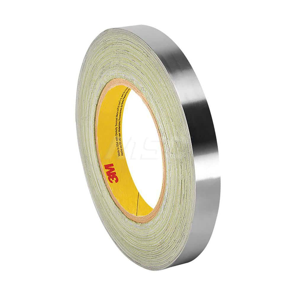 Duct Tape: 1″ Wide, 6.8 mil Thick, Lead Foil Rubber Adhesive, 20 lb/in Tensile Strength