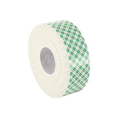 White Double-Sided Urethane Foam Tape: 1/4″ Wide, 5 yd Long, 250 mil Thick, Acrylic Adhesive