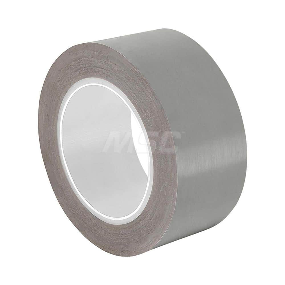 Polytetrafluroethylene Film Tape: 1/2″ Wide, 36 yd Long, 5 mil Thick 30 Lb/In Tensile Strength, Silicone Adhesive, 500 ° F