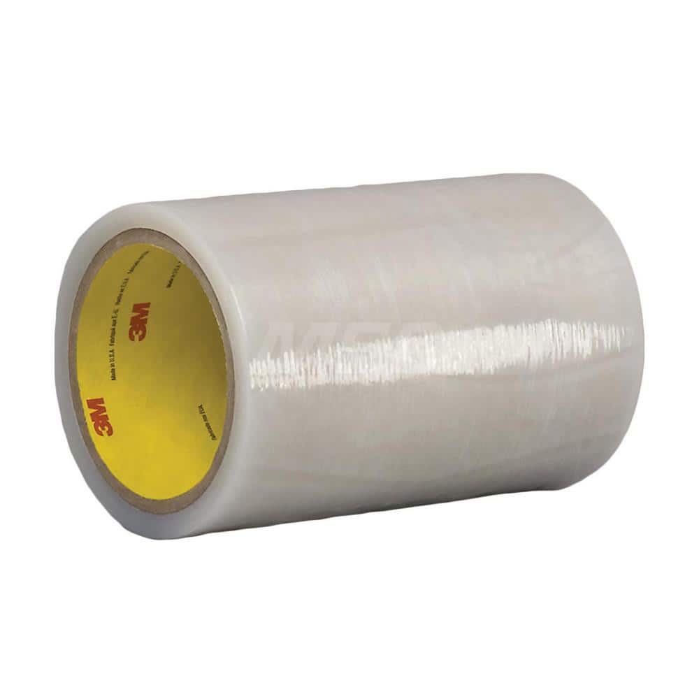 Multi-Polymer Film Tape: 6″ Wide, 300' x 2 mil Thick 4,500 Lb/In Tensile Strength, Acrylic Adhesive, 180 ° F