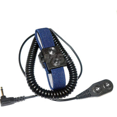 Grounding Wrist Straps; Size: Adjustable; Attachment Method: Snap Lock; Disposable or Reusable: No; Material: Fabric; Grounding Cord Included: Yes; Cord Length: 12; Resistor: Yes; Disposable: No