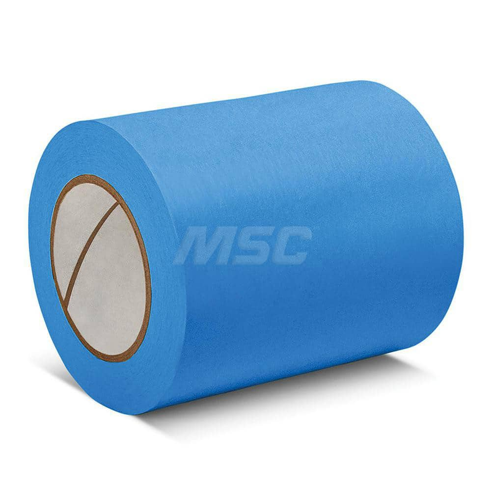 Masking Tape: 1″ Wide, 60 yd Long, 4.9 mil Thick, Blue Paper, Rubber Adhesive, 20 lb/in Tensile Strength