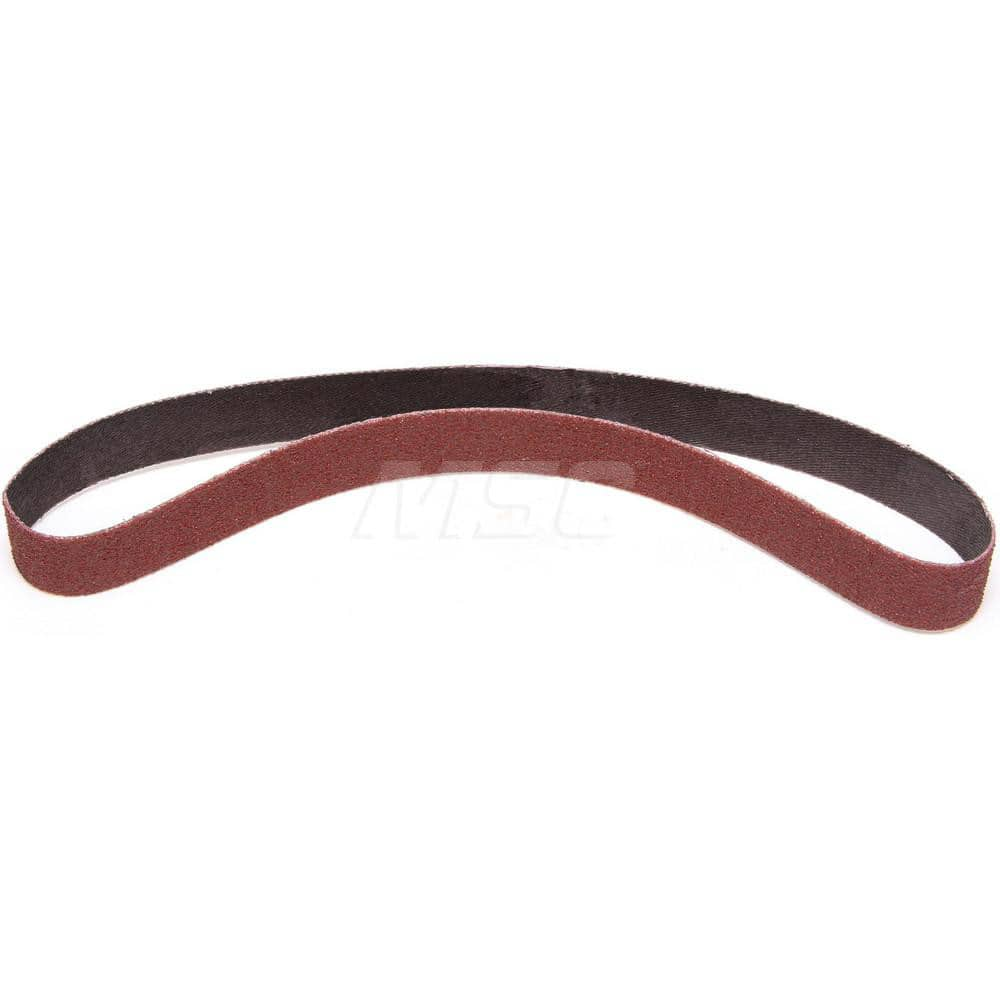 Abrasive Belt: 1/4″ Width, 24″ OAL, 60+ Grit, Ceramic Coated