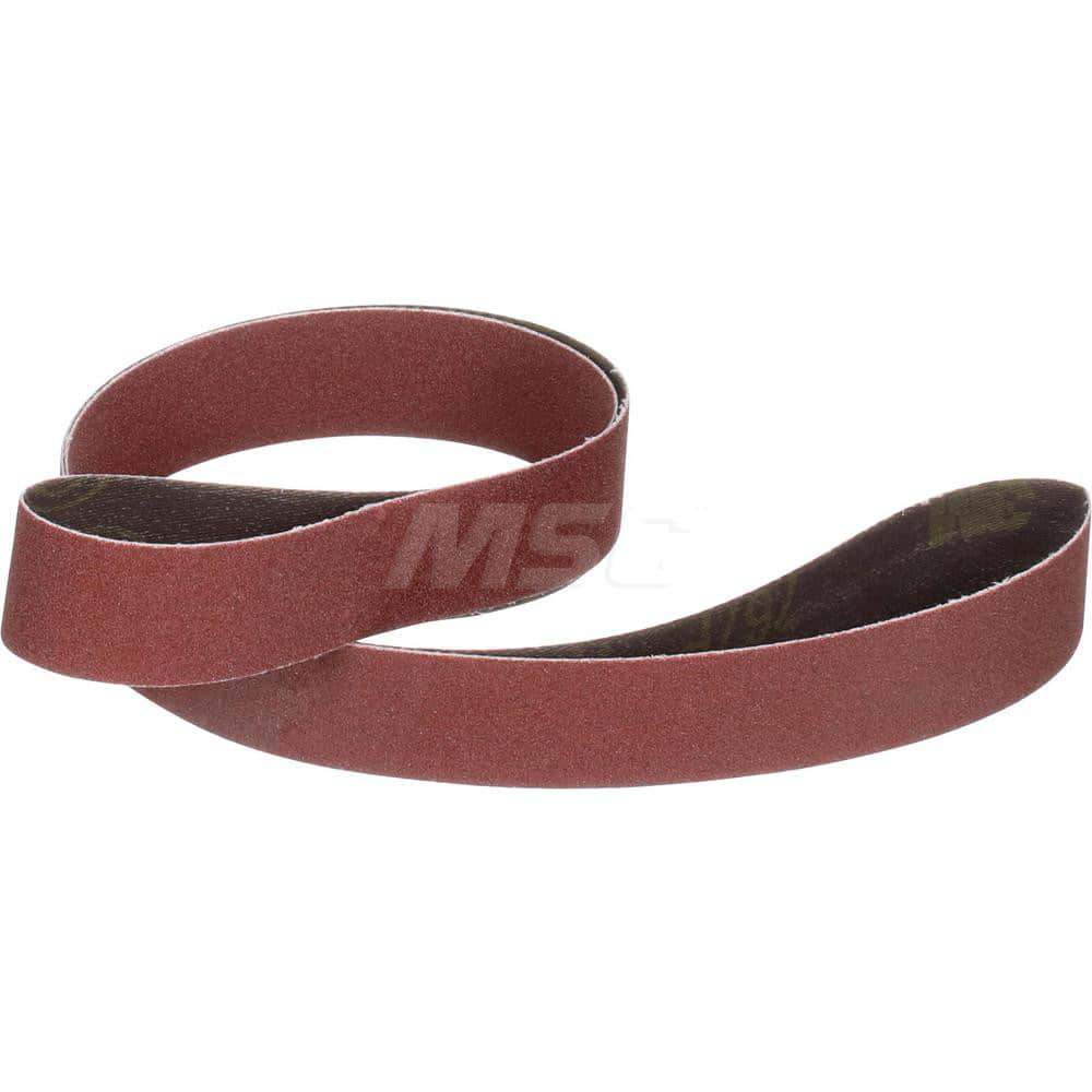 Abrasive Belt: 2″ Width, 48″ OAL, 120+ Grit, Ceramic Coated