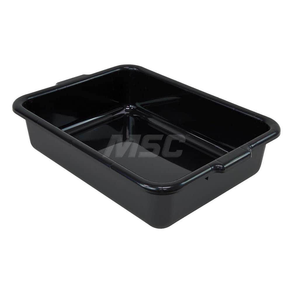 Cans, Pails & Tubs; Product Type: Tub; Volume Capacity Range: 0 - 6.8 gal; Body Material: Polypropylene; Volume Capacity: 6.8; Opening Type: Open Head; Color: Black; Product Type: Tub; Material: Polypropylene; Volume Capacity (Gal.): 6.8; Color: Black