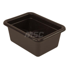 Cans, Pails & Tubs; Product Type: Tub; Volume Capacity Range: 0 -3 gal; Body Material: Polypropylene; Volume Capacity: 3.0; Opening Type: Open Head; Color: Brown; Product Type: Tub; Material: Polypropylene; Volume Capacity (Gal.): 3.0; Color: Brown