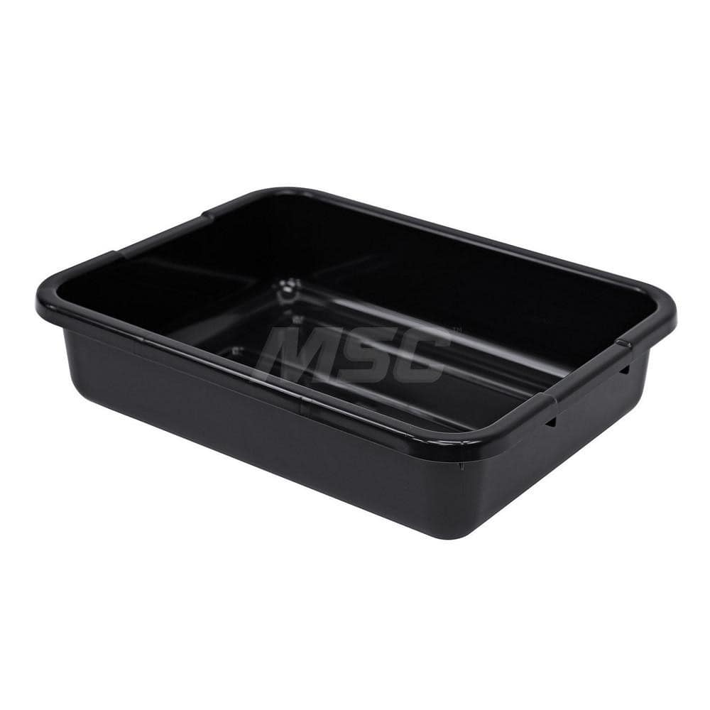 Cans, Pails & Tubs; Product Type: Tub; Volume Capacity Range: 0 - 1.6 gal; Body Material: Polypropylene; Volume Capacity: 1.6; Opening Type: Open Head; Color: Black; Product Type: Tub; Material: Polypropylene; Volume Capacity (Gal.): 1.6; Color: Black