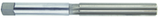 1/2 Dia-HSS-Straight Shank/Straight Flute Hand Reamer - Americas Tooling