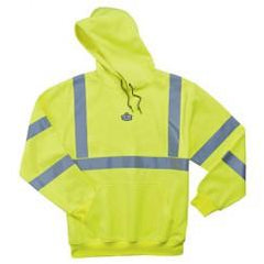 8393 S LIME HOODED SWEATSHIRT - Americas Tooling