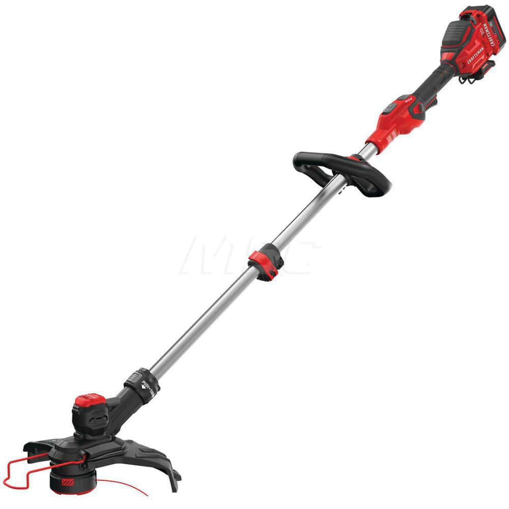 Edgers, Trimmers & Cutters; Power Type: Battery; Cutting Width: 13 in; Voltage: 20.00; Line Diameter: 0.08 in; Battery Chemistry: Lithium-ion; Batteries Included: Yes; Cutting Width (Decimal Inch): 13 in; Cutting Width (Inch): 13 in; Voltage: 20.00