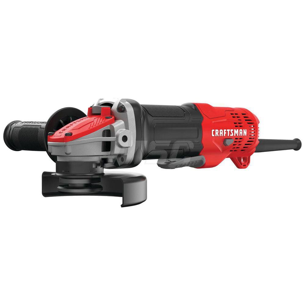 Corded Angle Grinder: 4-1/2″ Wheel Dia, 12,000 RPM, 5/8 Spindle 7.5A, 120V, Paddle Switch