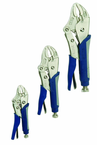 3 Piece - Curve Jaw Cushion Grip Locking Plier Set - Americas Tooling