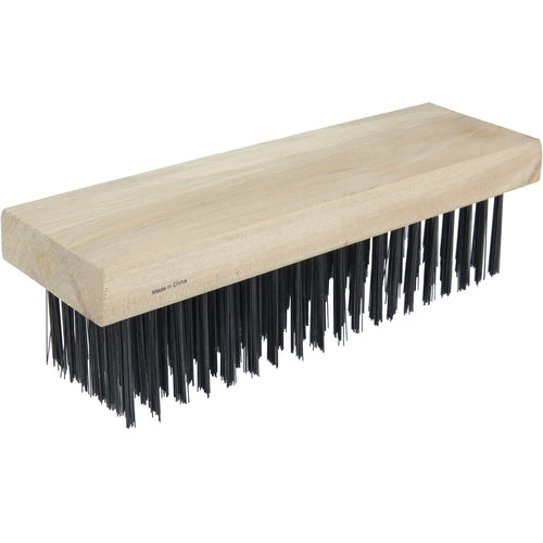 7″ × 3″ - 0.012 Round Wire Block Type Industrial Hand Brush - Americas Tooling