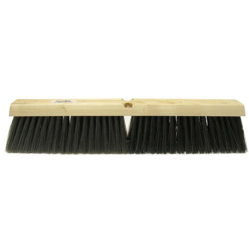 18″ - Black Medium Sweeping Broom Without Handle - Americas Tooling