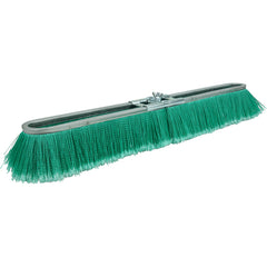 24″ Vortec Pro Fine Sweep Strip Broom, Green Polypropylene Fill - Americas Tooling