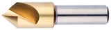 1-1/4" Size-1/2 Shank-60°-HSS Single Flute Countersink - Americas Tooling