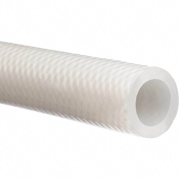 Value Collection - 1" ID x 1-3/8" OD, 10' Long, Silicone Reinforced (FDA) Tube - Clear, 360 Max psi, -100 to 440°F - Americas Tooling