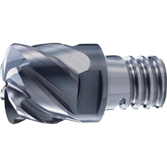 Corner Radius & Corner Chamfer End Mill Heads; Connection Type: PXHF-AM; Centercutting: Yes; Minimum Helix Angle: 45; Maximum Helix Angle: 45; Flute Type: Helical; Material Grade: XP6703; Series: 78PXHF-AM; Number Of Flutes: 6; Overall Length: 21.50