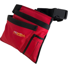 Tool Bags & Tool Totes; Closure Type: No Closure; Material: Nylon; Overall Width: 9; Overall Depth: 4 in; Overall Height: 10 in; Color: Red; Insulated: No; Features: Adjustable Waist Belt; Strong Material; Number Of Pockets: 5.000