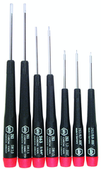 7 Piece - .71mm - 3mm - Precision Hex Screwdriver Metric Set - Americas Tooling