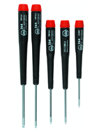 5 Piece - Ergo Handle Screwdriver Set - Includes: TX-10; TX-15; TX-20; TX-25; TX-30; 8" Long - Americas Tooling