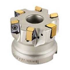 Heli Do Indexable Face Mill-3" Dia; 1" Bore Dia - Americas Tooling