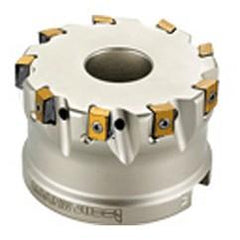 90° Arbor Mnt Face Mill- T490 FLN D2.50-8-1.0-R-13; 2.5"Dia - Americas Tooling