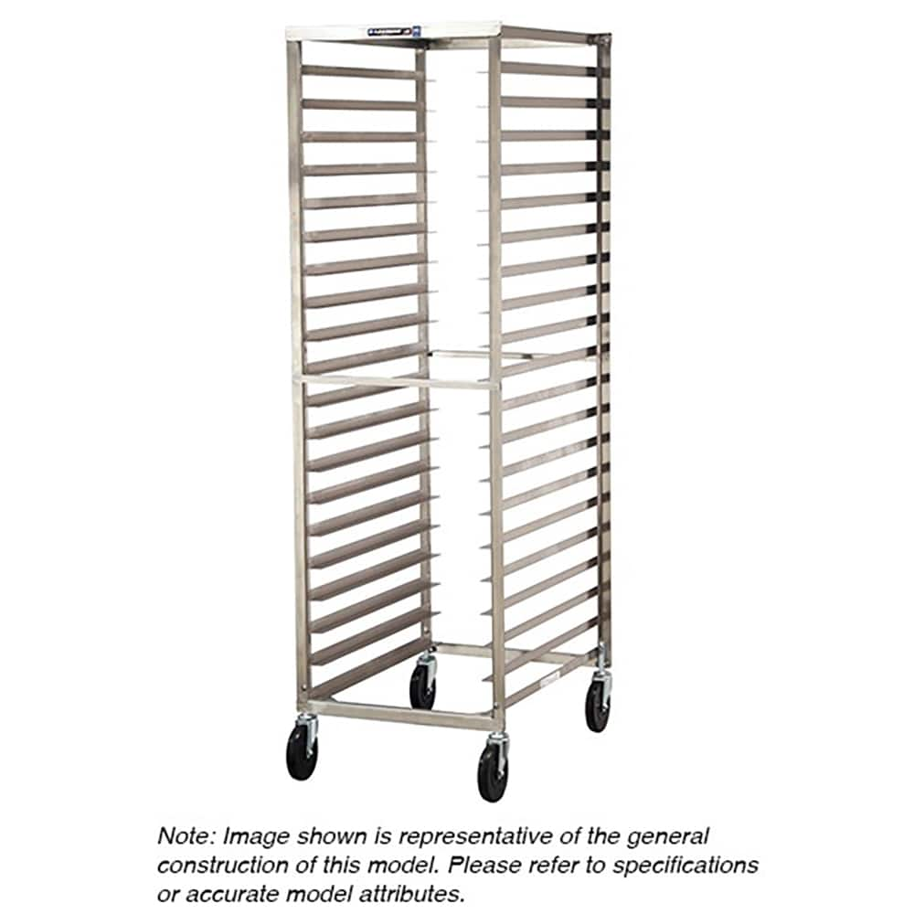 Lakeside - Storage Racks; Type: Pan Rack ; Width (Inch): 21 ; Height (Inch): 58-1/2 ; Depth (Inch): 29-1/4 ; Additional Information: Welded stainless steel - Exact Industrial Supply