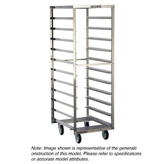 Lakeside - Storage Racks; Type: Pan Rack ; Width (Inch): 21 ; Height (Inch): 62-1/8 ; Depth (Inch): 26-1/4 ; Additional Information: Welded stainless steel - Exact Industrial Supply