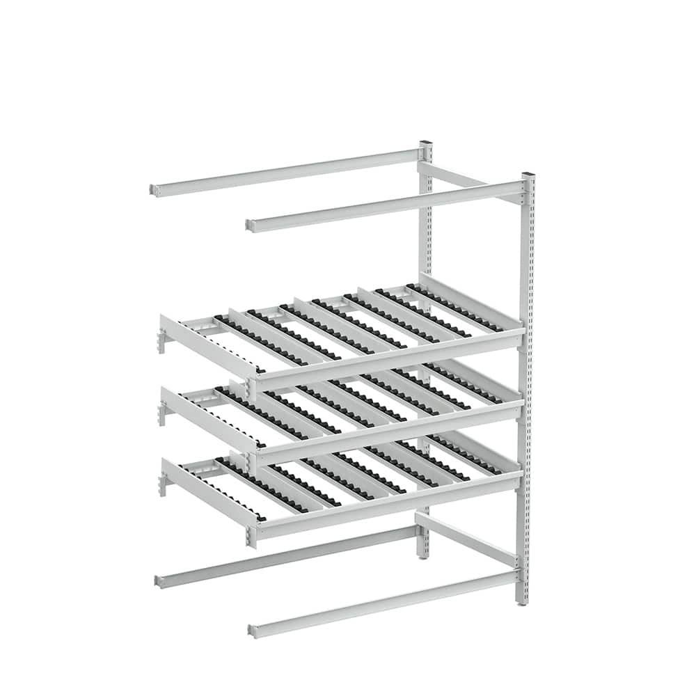 Treston - Storage Racks; Type: Flow Rack ; Width (Inch): 54-21/64 ; Height (Inch): 73 ; Depth (Inch): 31-11/16 ; Depth (Decimal Inch): 31-11/16 - Exact Industrial Supply