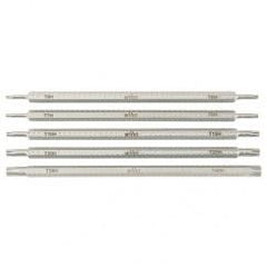 DRIVE-LOC VI SEC TORX 5PC BLADE SET - Americas Tooling