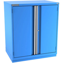 Champion Tool Storage - Storage Cabinets; Type: Counter-Height Plus Standard Plus Wide Door Cabinet ; Width (Inch): 40-1/4 ; Depth (Inch): 28-1/2 ; Height (Inch): 45-1/4 ; Number of Shelves: 4 ; Material: Steel - Exact Industrial Supply