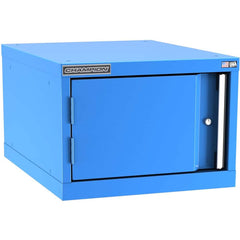 Champion Tool Storage - Storage Cabinets; Type: Stacked/Overhead Height Narrow Wide Door Cabinet ; Width (Inch): 22-3/16 ; Depth (Inch): 28-1/2 ; Height (Inch): 15-3/4 ; Number of Shelves: 1 ; Material: Steel - Exact Industrial Supply